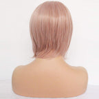 Long Pink Pigtail Wig Women Wavy Ponytail Wigs Long Wavy Cosplay Wig | Hair Cap+2 Bears Clip-On Detachable Pigtail Cosplay Wig Pink Curly Ponytail Hair Anime Costume for Halloween Party Cosplay
