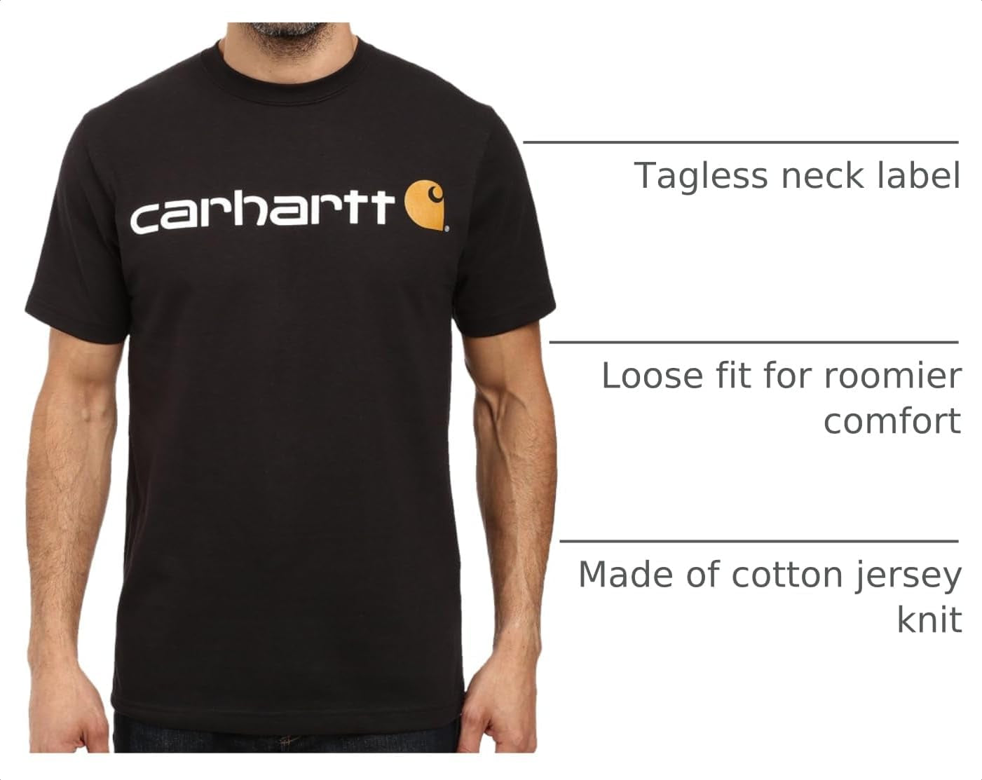 Men'S Dearborn Loose Logo T-Shirt