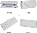 Clutch Purses for Women, Sparkling Envelope Evening Bag with Detachable Chain