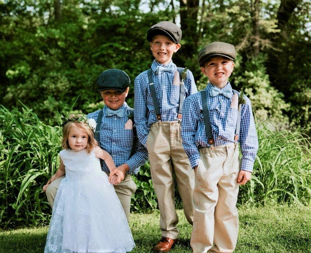 Lace A-Line Flower Girl Dress | Sleeveless,Floral Embroidery,Hidden Zipper.Perfect for Kids Wedding,Communion,Pageant & Formal Events.
