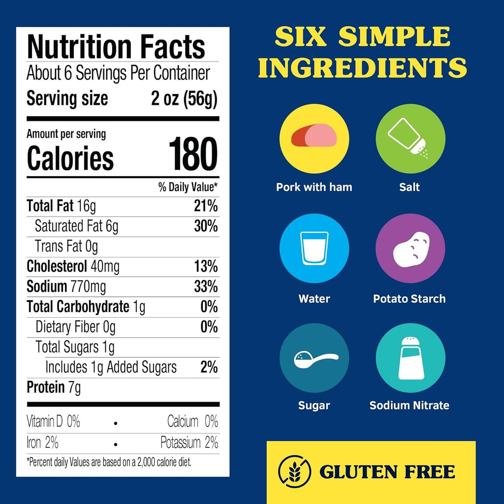 Classic,  Canned Meat, 12 Oz Can (12 Pack)