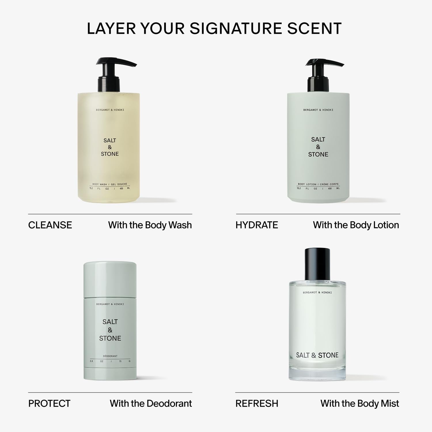 Aluminum Free Deodorant | Extra Strength 48 Hour Protection for Women & Men | Made with Seaweed Extracts, Niacinamide & Prebiotics | Trio Set