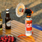 RDTGHY 1Set Portable Gas Heater Stainless Steel Mini Heater Fast Heating Compact Design for Outdoor Camping Emergency Heat Source