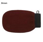 LA LAFAI Moroccan Exfoliating Glove | Exfoliating Body Scrubber for Bath & Shower | Exfoliating Mitt & Body Exfoliator—Body Scrubber Exfoliator | Dead Skin Remover—Self Care & Skin Care Gift (Brown)