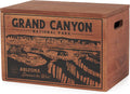 Limited Edition Protect the Parks Series All Natural Fatwood Fire Starter Sticks, 13 Pound Wooden Crate, Grand Canyon