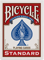 Rider Back Playing Cards 12 Pack Poker Size Standard Index | Air Cushion Finish for Smooth Shuffling, Made in USA, 6 Red and 6 Blue Decks, Ideal for Poker and Blackjack