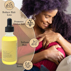 Natural Hair Growth Oil, Organic Veganic Natural Hair Growth Oil,Pure Natural Hair Density Essential Oil, Plant Extract Hair Growth Oil for Dry Damaged Hair and Growth (3Pcs)