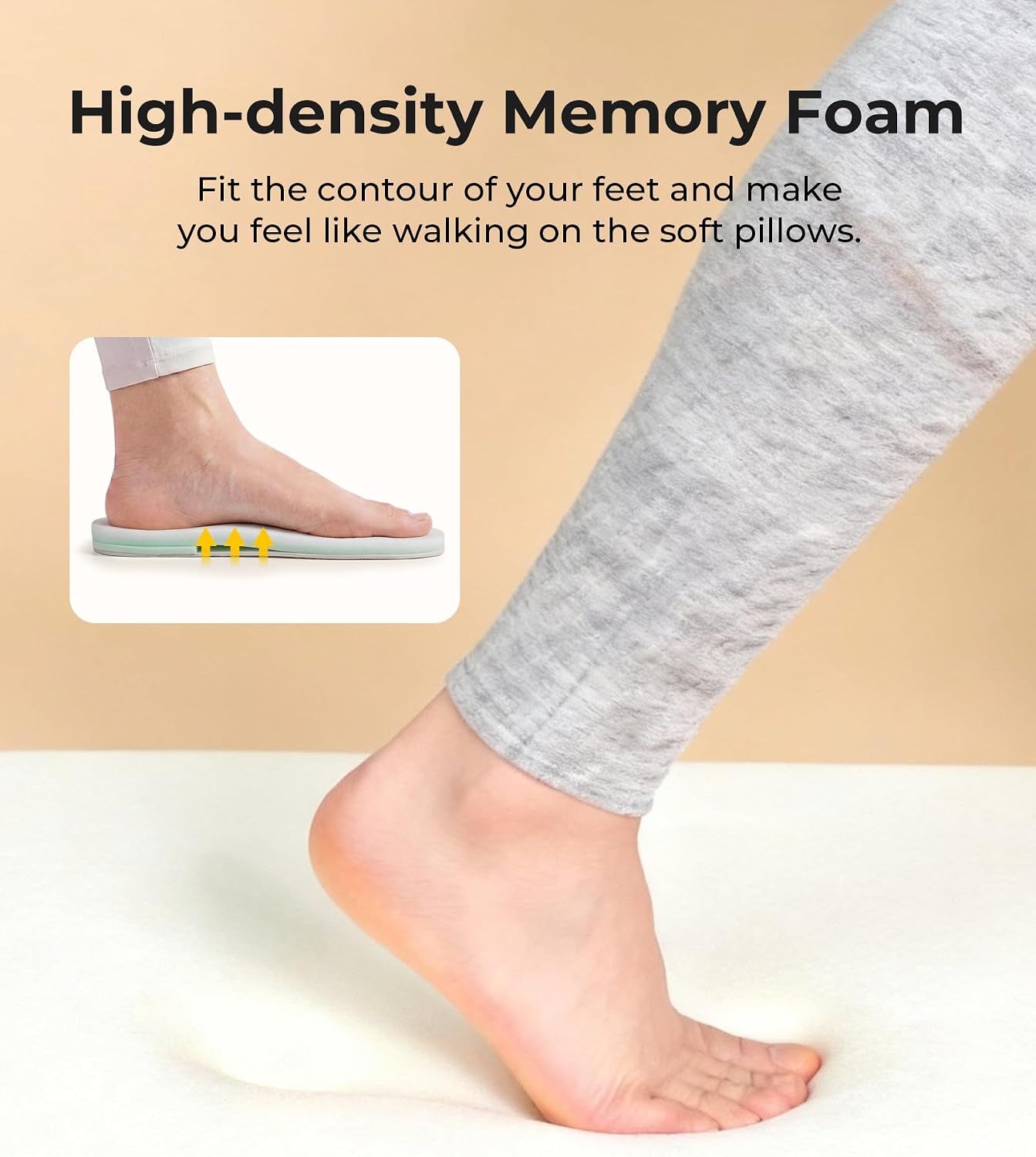 Women'S Fuzzy Curly Fur Fleece Lining Memory Foam Loafer Slippers | Non-Slip,Indoor and Outdoor,Machine-Washable,Warm,Bedroom