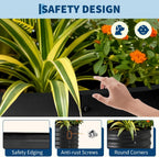 Galvanized 6X3X1 Ft Raised Garden Bed Outdoor, Metal Planter Box for Flowers Vegetables, Rust-Resistant Raised Garden Beds for Gardening, Easy Assembly Outdoor Garden Box & Planters, Gray