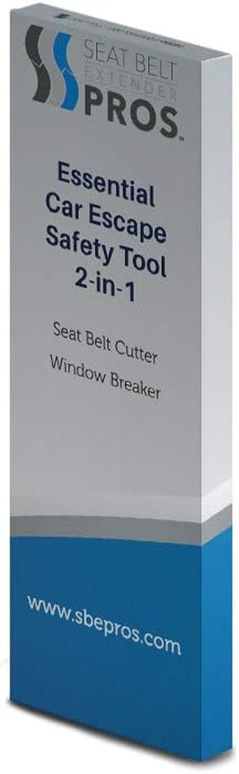 Seat Belt Cutter & Instant Window Hammer - Life Saving Quick Escape from Your Vehicle in an Emergency (1)