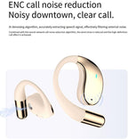 Open Ear Headphones Wireless Bluetooth 5.4 Wireless Sports Earbuds with AI Smart Translation Bluetooth Headset,Enc Call Noise Cancellation IPX5 Waterproof for Sports,Driving,60 Hours Playtime,Black