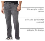 Men'S Athletic-Fit Stretch Jeans - Discontinued Colors