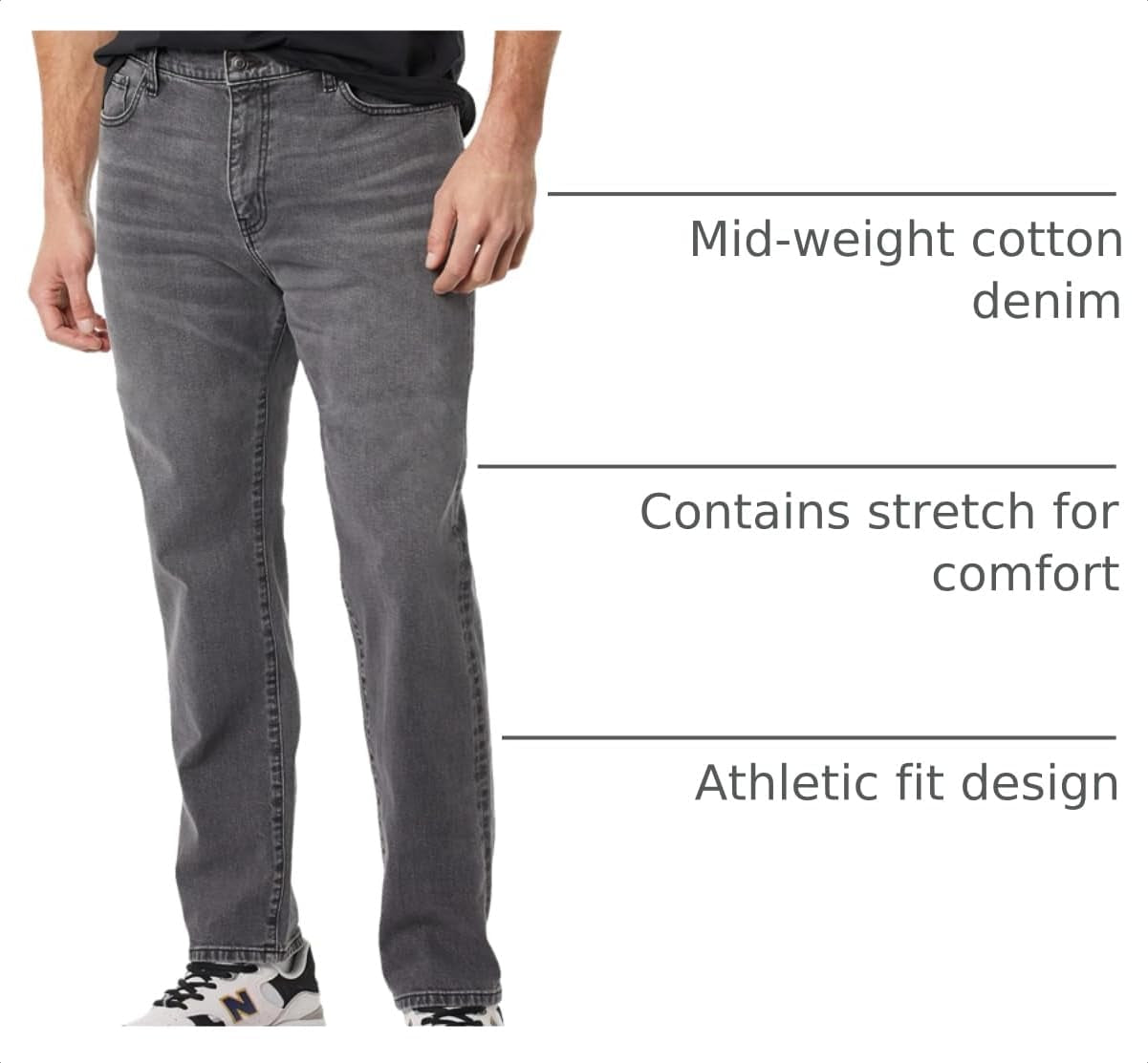 Men'S Athletic-Fit Stretch Jeans - Discontinued Colors