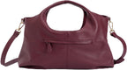 Crossbody Handbags Cow Leather Satchel Handbags for Women Top-Handle Shoulder Tote Purses