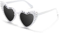 Heart Sunglasses, Bride to Be Gifts Bachelorette Party Bride Sunglasses, Cute Glasses for Women Bachelorette Party