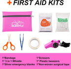 Car Roadside Emergency Kit - 17Pcs Winter Traveler Safety Road Side Assistance Kits, Car Kit Essentials for Men, Women, Teen