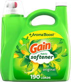 Fabric Softener, Original Scent, 140 Fl Oz, 190 Loads, HE Compatible, Packaging May Vary