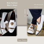 Men Loafers Men Luxury Wedding Dress Shoes Black Fashion Party Shoes for Men