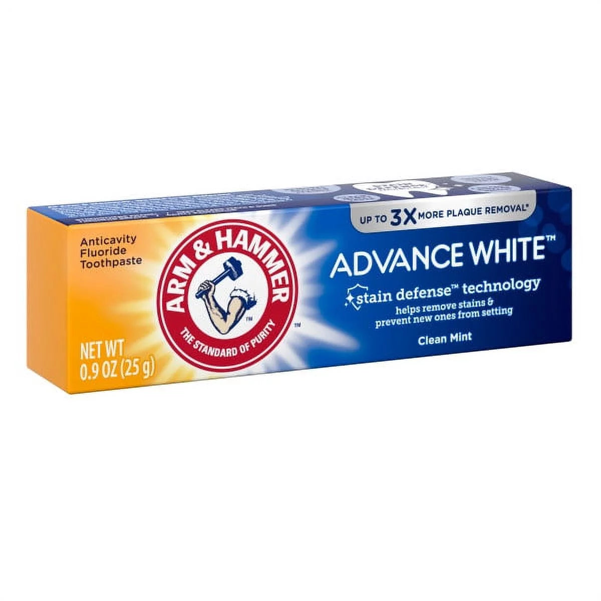 Advance White Toothpaste, Travel Size (0.9Oz) - Pack of 5