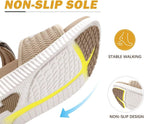 Womens Orthopedic Walking Sandals Ladies Recovery Sport Thick Athletic Cushion Outdoor Hiking Water Sandles Adjustable Strap Sandals with Comfortable Plantar Fasciitis Arch Support