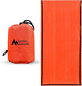 Emergency Sleeping Bag, Waterproof Thermal Bivy Sack | Retains 90% Body Heat • Reusable Design • Weighs 6 Oz • Waterproof & Windproof • for Hiking & Emergency Kits