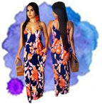 2026 Women'S Casual Summer Floral Long Maxi Dresses Floor Length Sleeveless plus Size Sundresses