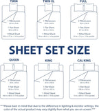 Essentials Ultra Soft Hypoallergenic Wrinkle Resistant Double Brushed Microfiber Bedding Sheet Set, Cream, Full