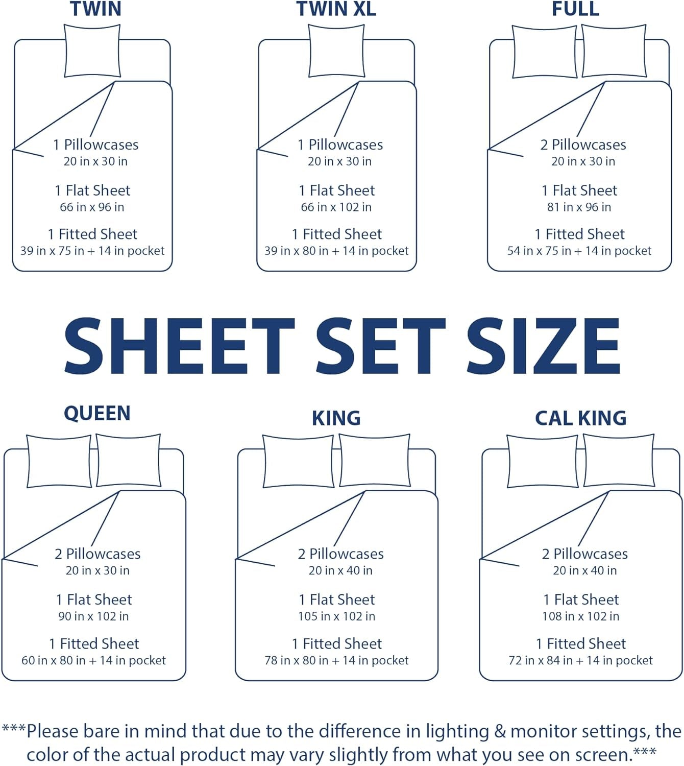 Essentials Ultra Soft Hypoallergenic Wrinkle Resistant Double Brushed Microfiber Bedding Sheet Set, Cream, Full
