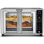 New  1700W 6-Slice Digital Toaster Oven Air Fryer with 19 One-Touch Presets, Stainless Steel
