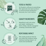 Mosquito & Tick Bug Repellent Spray, Oil of Lemon Eucalyptus for Skin + Outdoor Gear, Deet-Free, 4 Ounce Pump, 2-Pack