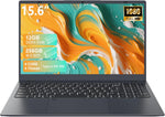 Laptop Computer, 15.6" FHD IPS Display, N95 Processor (Beat N5095), 12GB High-Speed DDR5 RAM 256GB SSD, Wifi 6 BT 5.3, Fingerprint , Backlit Keyboard, Lightweight Notebook for Business Student Office
