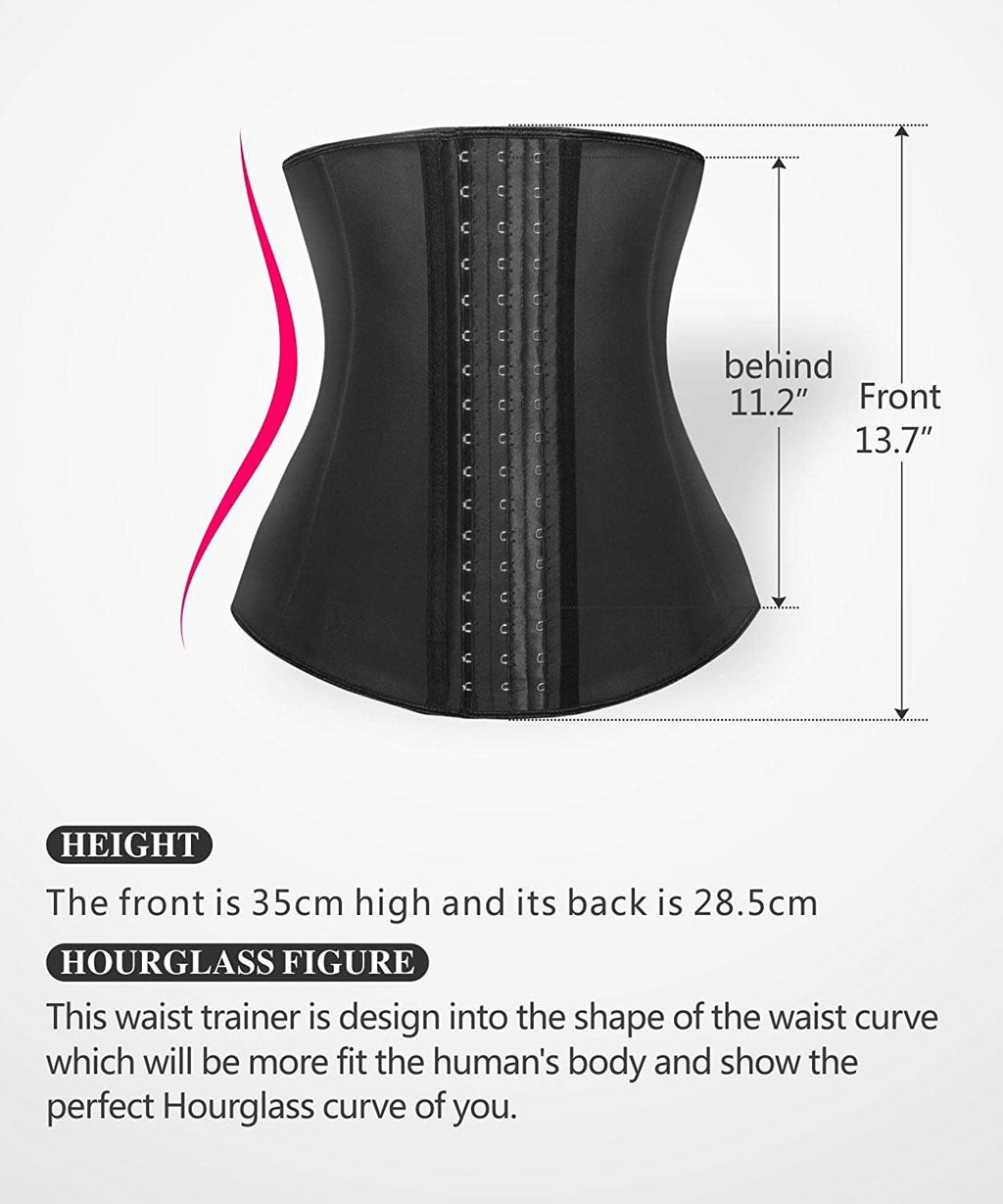 Long Torso Waist Trainer for Women Underbust Corsets Cincher Sport Girdle