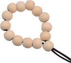 200 Pieces Wooden Beads, Natural round Wood Loose Beads Wood Spacer 10Mm Diameter and 3Mm Hole