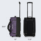 Duffel Bag with Rolling Wheels