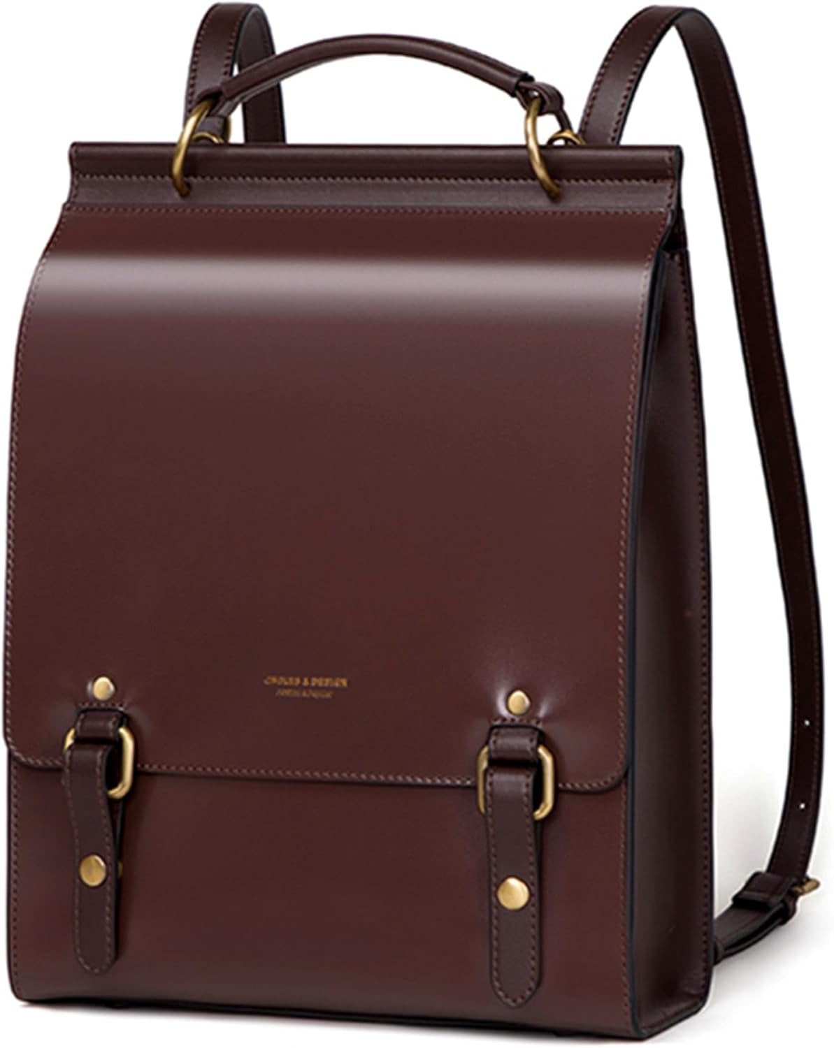 Leather Backpack Purse for Women Fashion Travel Shoulder Bag | Genuine Leather and Microfiber Leather, College Backpacks, Vintage, Casual Work Bag