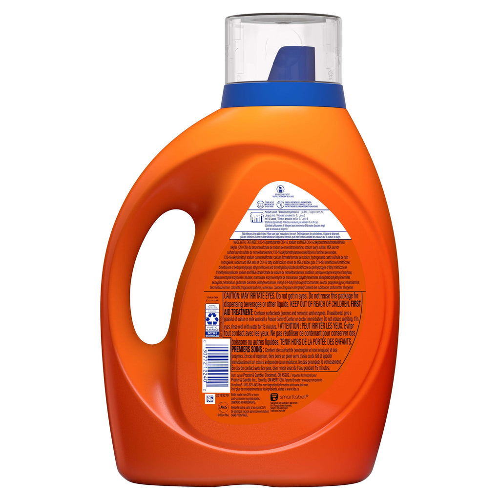 Ultra Oxi Liquid Laundry Detergent, HE Compatible, 84 Fl Oz, 59 Loads