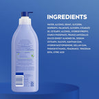 Oil in Lotion Body Lotion, Vanilla and Almond Oil, 3 X 16.9 FL OZ | Vanilla Scented Lotion Enriched with Almond Oil, Instant Smooth Skin Feel, Fast-Absorbing, Non-Greasy, 48-Hour Moisturizer