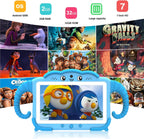 Tablet for Kids 7IN Kids Tablet for Toddlers 32GB Toddler Tablet for Children Android Kids Learning Tablet with Educational Game, HD IPS Screen, GMS Certificate with Parent Controls Best Gift