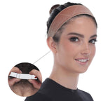 Wig Grip Headbands for Women- Adjustable to Custom Fit Your Head - Velvet Comfort - Wig Bands No Slip Breathable Lightweight Material for All Day Wear! Keep Wig Comfortably Secured