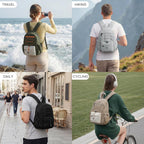 10L Small Hiking Backpack for Women Men | Mini Lightweight Travel Casual Daypack, Water Repellent Fabric, Fits 11" Tablet