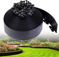 Landscape Edging, 4IN X 66FT Plastic Garden Edging Borders with 100 Spikes, Flexible No Dig Garden Border Kit for Garden, Yard, Flower Bed & Landscaping