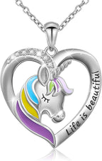 Elephant Necklace Cat Necklace Bunny Neklace Horseshoe Necklace Blue Jay Necklace Sterling Silver Animal Necklaces for Women
