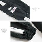Men'S Streetwear Joggers Casual Sports Pants Baggy Casual Techwear Hip Hop Sweatpants Black Cargo Pants for Men