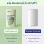 - Eucalyptus & Mint Plastic Free Deodorant - Natural Deodorant - All-Day Protection - with Sunflower Seed Wax, Rice Bran & Shea Butter - Plastic, Paraben & Aluminum-Free - Vegan - 3 Pack