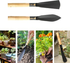 Garden Shovel Trowel Tool Set, 3 Pack Heavy Duty Gardening Tools Set Include Wide Garden Trowel, Hand Shovel with Repotting Mat, Small Shovels for Digging Planting Transplanting