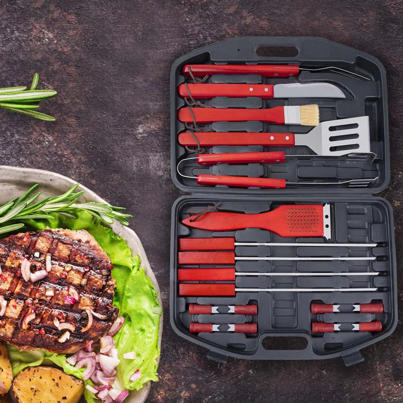 Clabaugh Stainless Steel Non-Stick Grilling Tool Set