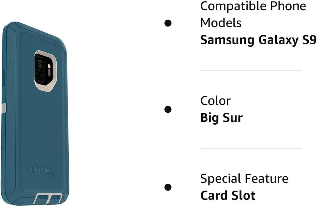 Defender Series Case for Samsung Galaxy S9 (ONLY - NOT Plus) Case Only (Big Sur)