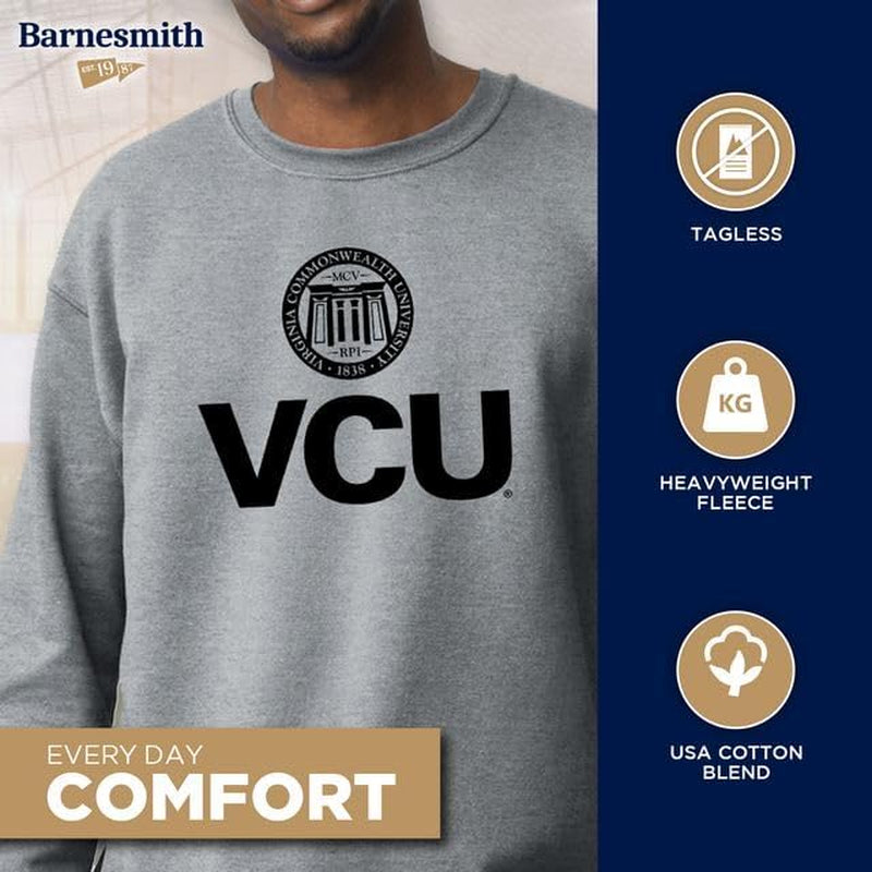 Crewneck Sweatshirt for College, Heritage Logo, Adult Unisex