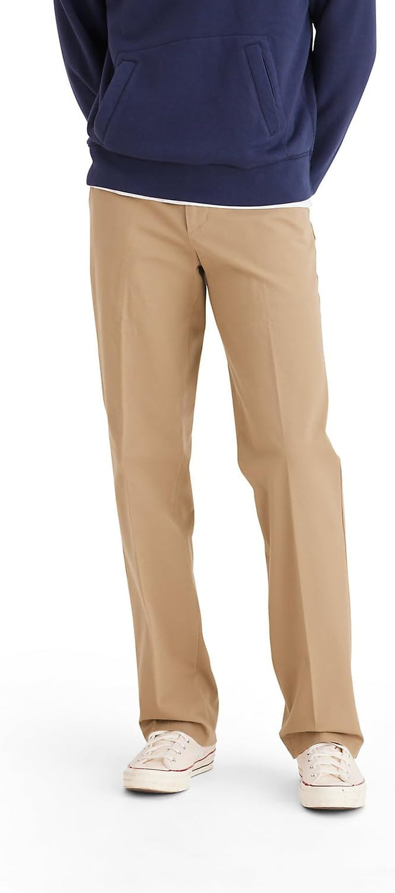 Men'S Classic Fit Workday Khaki Smart 360 FLEX Pants (Standard and Big & Tall)