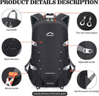 35L Ultra Lightweight Foldable Packable Hiking Backpack | Travel Backpack, Survival Whistle, Water-Resistant, Camping Daypack, Outdoor Sports, 0.88 Pounds, Men & Women